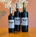 Black Currant wine from The Hive Winery